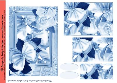Blue Roses Pyramid
