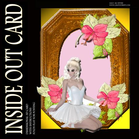 Inside Out Card Ballerina