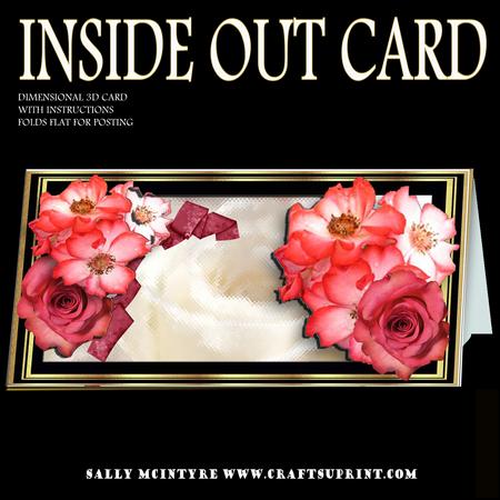 Inside Out Card Dl Peony