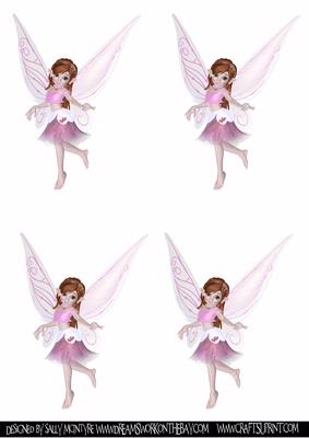 Just Fairies Use as Toppers or 3D as You Please