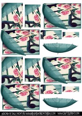 Romance in the Garden Step by Step and Pyramid Miniature Series