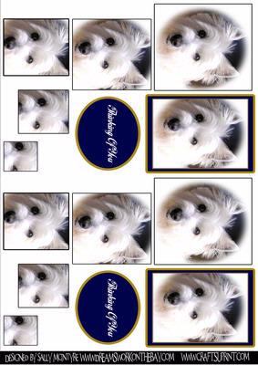 Westie Just for You and Topper Miniature Series