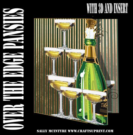 Over the Edge Champagne Celebration with 3D and Insert