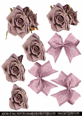 Antique Pink Roses for Summer