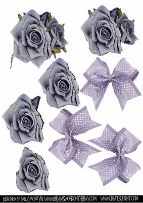 Blue Roses for Summer