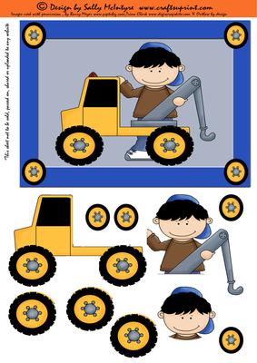 A Boy and His Truck