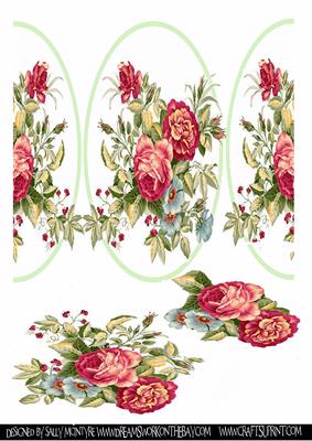 Gate Fold Antique Rose