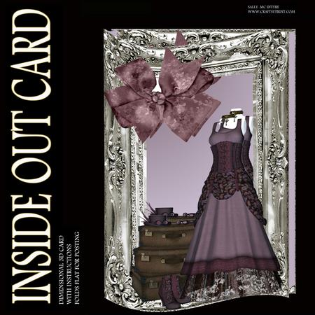 Inside Out Card Vintage Timeless for the Ladies