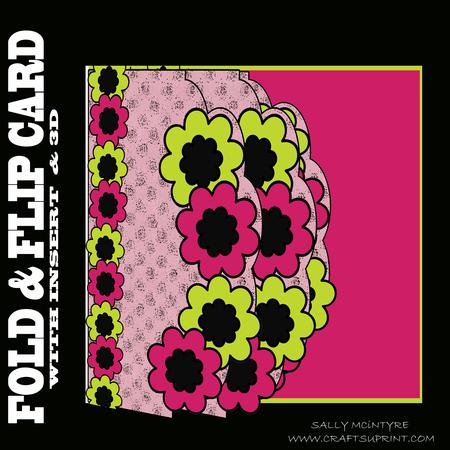 Fold and Flip Hot Pink and Lime