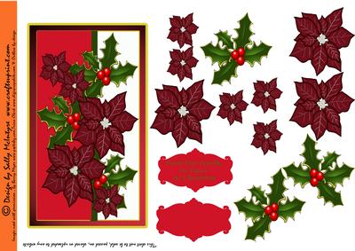 3D Quick Traditional Christmas Card