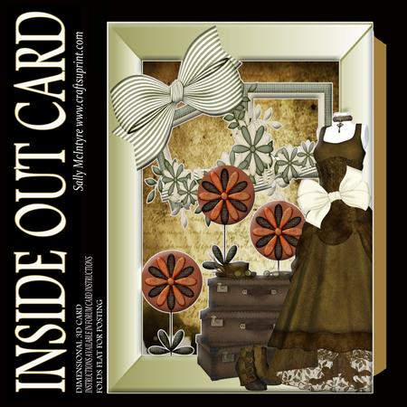 Inside Out Card Vintage Memories