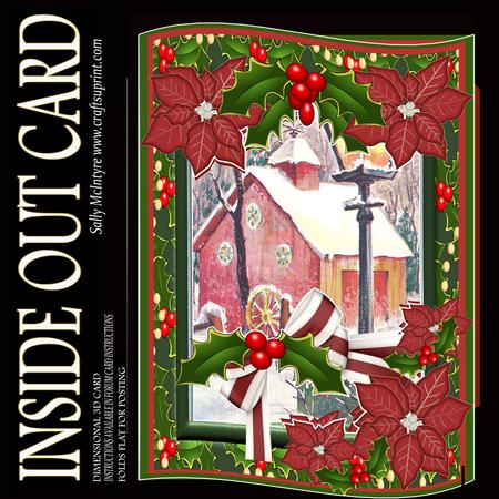 Inside Out Card Country Christmas