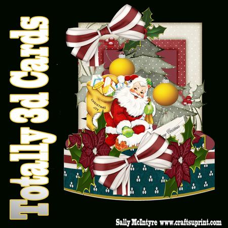 Totally 3D Santas Coming with Instructions