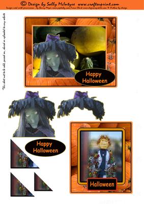 Halloween Night 2 Card Sheet