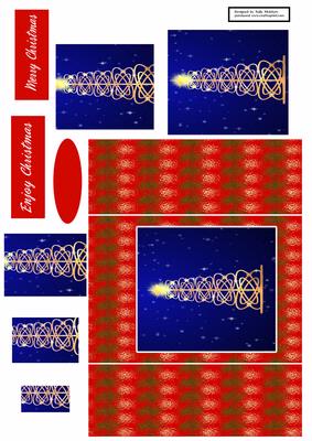 Red and Blue Christmas