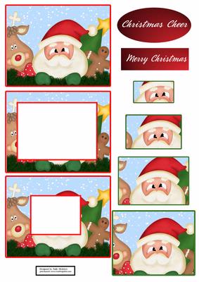 Santa and His Friends