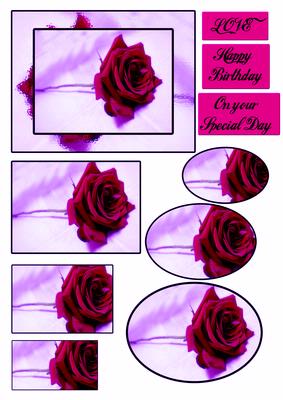 Lovehappy Birthday on Your Special Day Purple