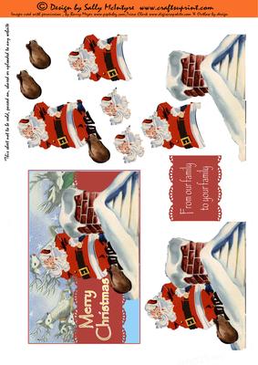 Santa on the Roof
