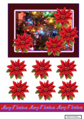 Trim the Tree with Poinsettias
