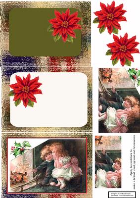 Trifold Pyramid & 3D Christmas Story