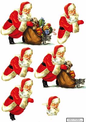 Santa and His Friends