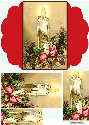 Winged Pyramid Candle