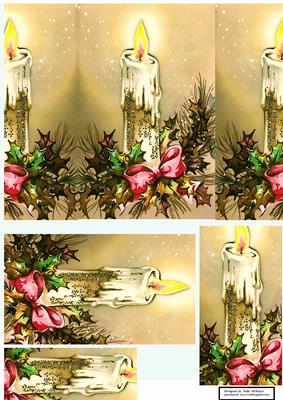 Fold in Candles with Pyramid