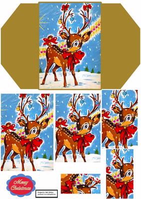 Santas Reindeer Gold