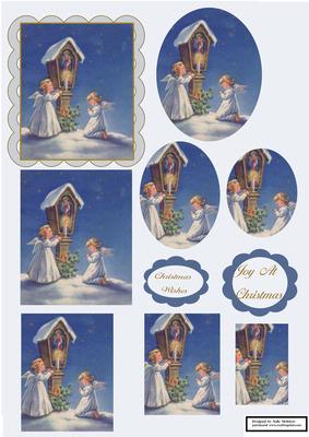A Christmas Prayer Pyramid