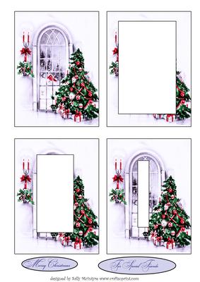 Christmas from Your Living Room Tunnell Soft Blue