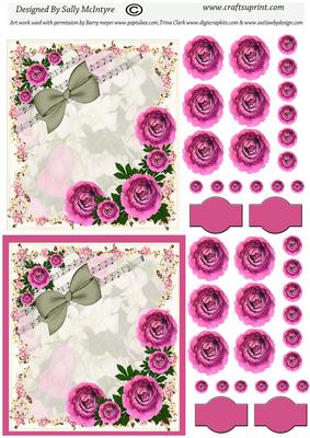 Pink Peony Feel Good Card