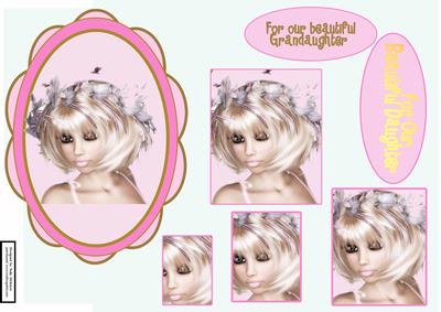 For My Beautiful Daughter-grandaughter 2