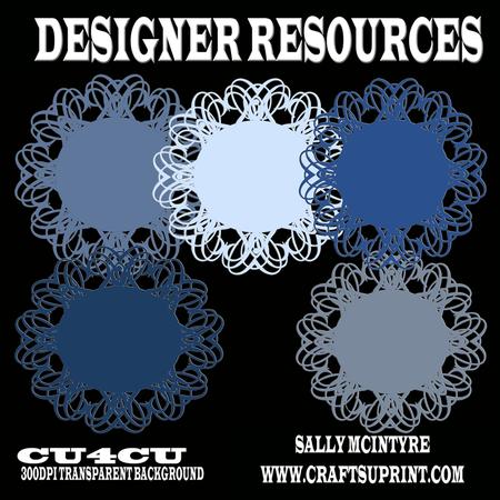 Delicate Doileys Designer Resource 300dpi Png