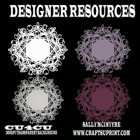 Doily Magic Designer Resource Png Vintage