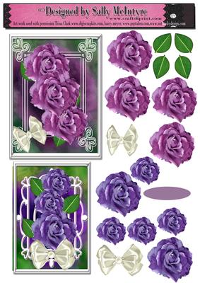 Beautiful Purple Roses