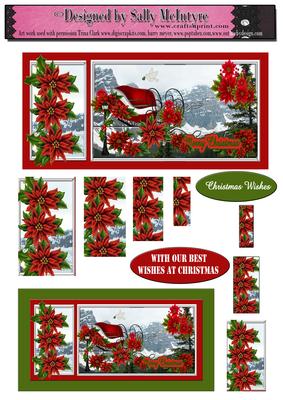 All About Christmas 2 Card Sheet Pyramid Side