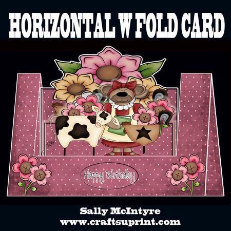 W Fold Horizontal,how Does Your Garden Grow