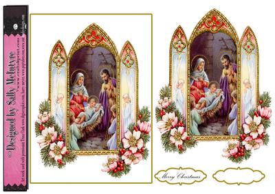 In the Manger Vintage Christmas