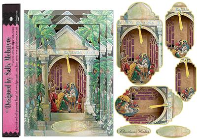 Christmas Vintage in the Manger
