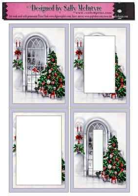 A Christmas Moment Tunnell Card