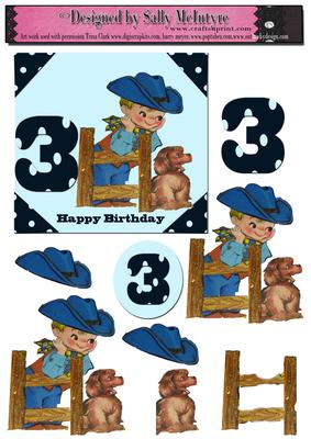 You Are 3 Farm Boy Vintage 3D