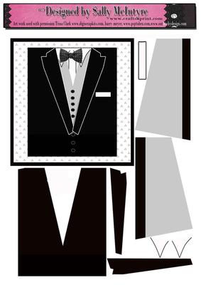 Tuxedo Card for the Male in Your Life