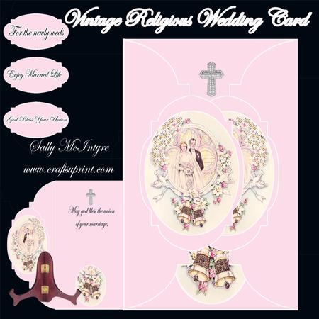 May God Bless the Union of Your Marriage with Stand