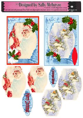 All About Christmas 2 Card Sheet