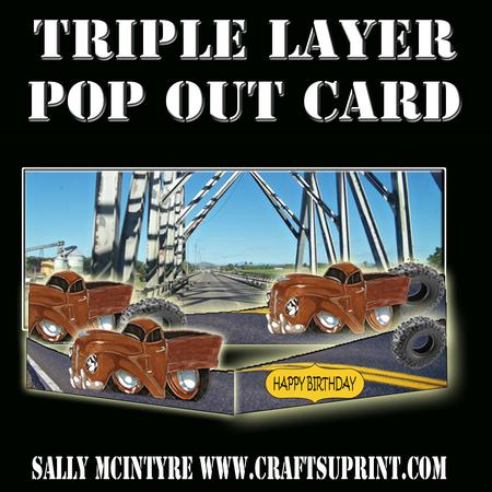 Triple Layer on the Road Again Easy with Instructions
