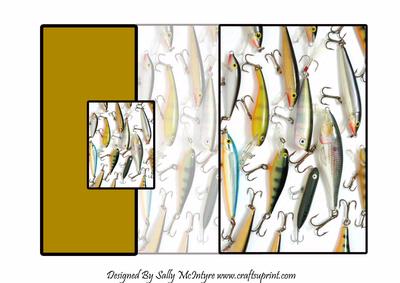 Fisherman Foldback Card for Your Man