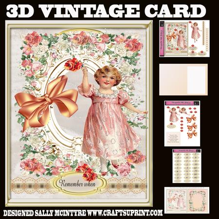 Vintage Girl for a Friend of Long Standing Girls