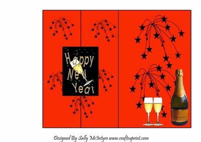 Happy New Year to You in Red