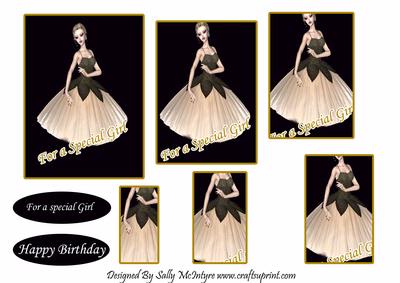 For a Special Girl Happy Birthday.