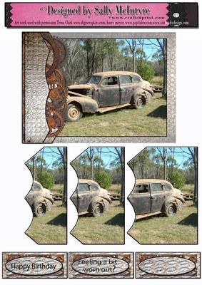Feeling a Bit Worn Out, Old Car for the Men in Your Life